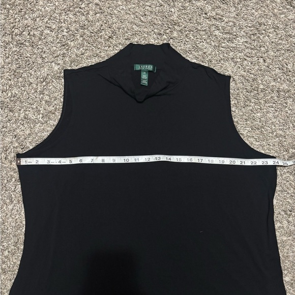 TOP of Ralph Lauren Black Sleeveless Tank Top - Picture 4 of 6
